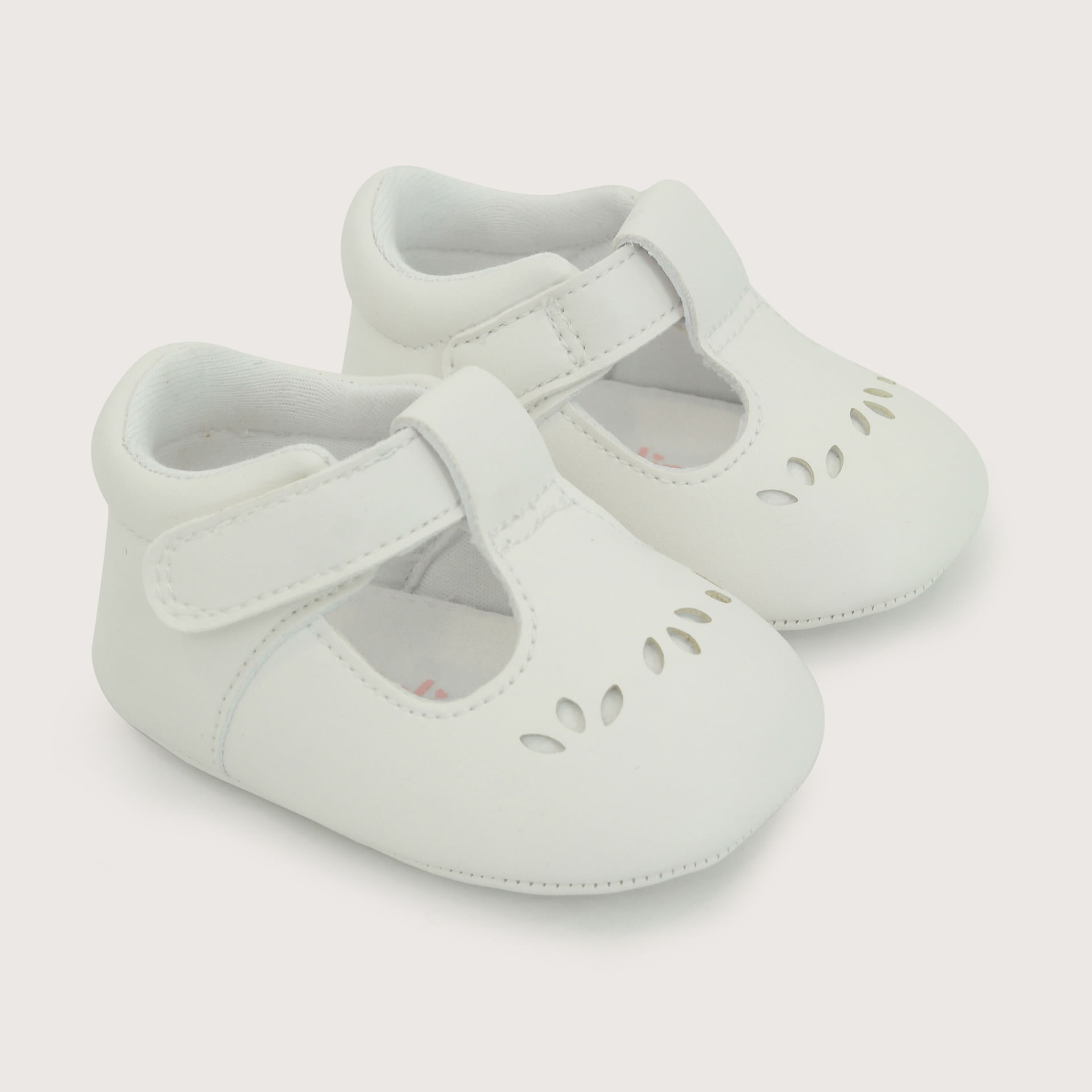 Zapato Reina Bebé Niña Blanca